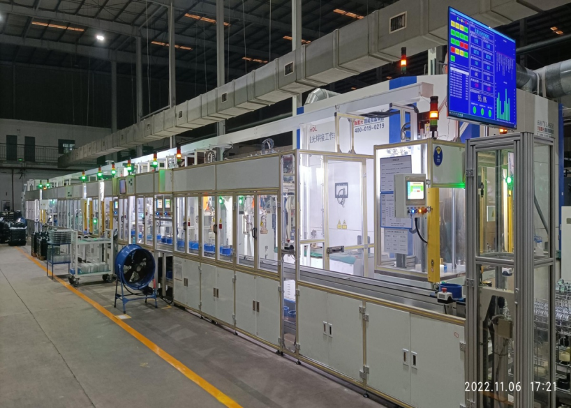 ECVT clutch semi-automatic production line